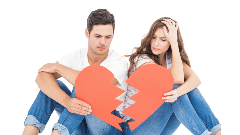 چگونه با درد طلاق کنار بیاییم؟ (درمان درد جدایی)